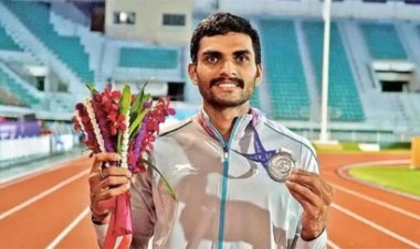 वित्त मंत्री ओपी चौधरी ने राष्ट्रमंडल खेल 2026 में रजत पदक विजेता सरवेश कुशारे को दी बधाई