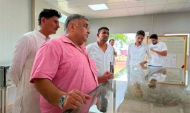 राखीगढ़ी की ऐतिहासिक विरासत से रूबरू हुए पर्यटन एवं संस्कृति मंत्री राजेश अग्रवाल