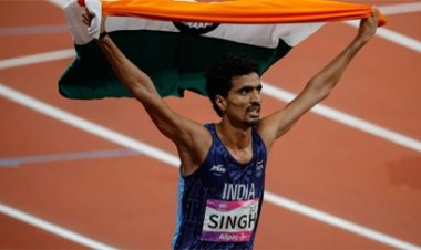 वित्त मंत्री ओपी चौधरी ने राष्ट्रमंडल खेल 2026 में रजत पदक विजेता गुलवीर सिंह को दी बधाई