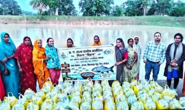 मत्स्य पालन के माध्यम से आत्मनिर्भर गांवों की ओर बढ़ता छत्तीसगढ़