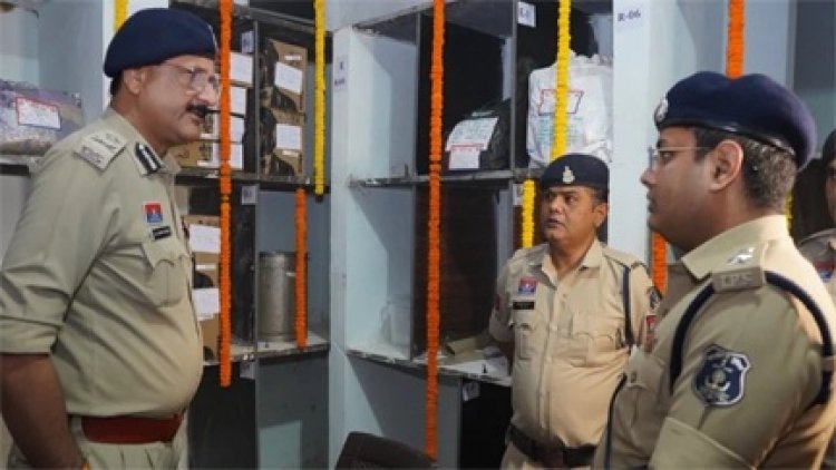 रायपुर पुलिस की नई पहल, गुढ़ियारी में ई-मालखाना शुरू