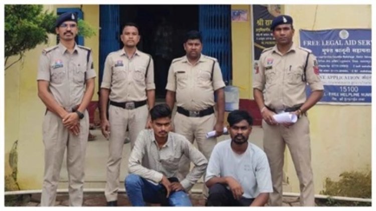 बूचड़खाने जा रही भैंसें जब्त, 2 तस्कर गिरफ्तार
