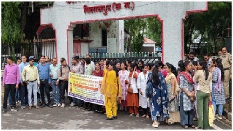 स्वास्थ्य विभाग में ठेका प्रथा पर बवाल
