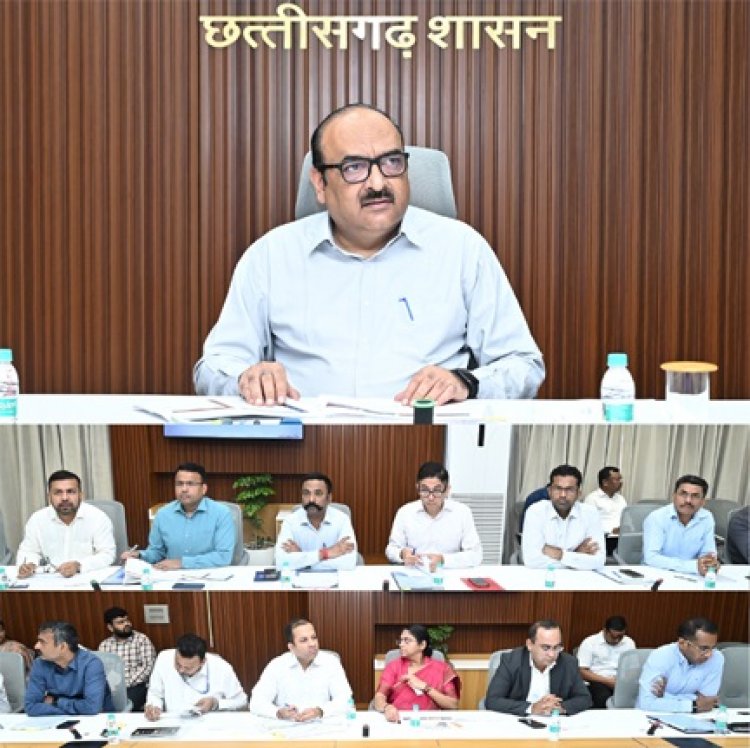 मुख्य सचिव ने SASCI 2026-27 के तहत सुधार कार्यों की प्रगति की समीक्षा की