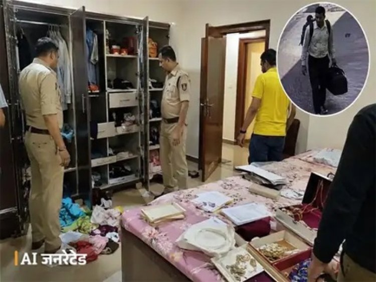 70 लाख की सेंध, कारोबारी के घर बड़ी चोरी