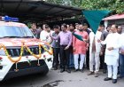 मुख्यमंत्री विष्णु देव साय ने धरसींवा विधानसभा को दी निःशुल्क एम्बुलेंस की सौगात