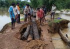 बारिश ने तोड़ा रास्ता, ग्रामीण बेहाल