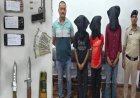 मोबाइल से अपडेट, बाइक पार्सल और इंस्टाग्राम चैट से डकैती की प्लानिंग