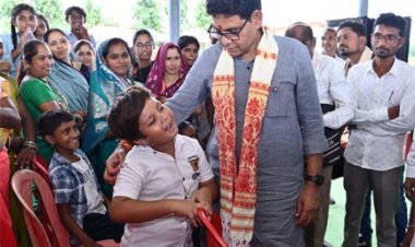 जीवन में संघर्ष से मिली सफलता ही इतिहास रचती है - राजस्व मंत्री टंक राम वर्मा