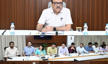 मुख्य सचिव ने विभागीय सचिवों की उच्च स्तरीय बैठक ली