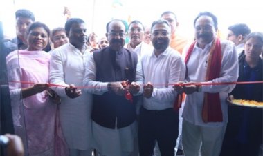 उप मुख्यमंत्री अरुण साव ने बहुउद्देशीय मिनी स्टेडियम और इनडोर हॉल का किया लोकार्पण