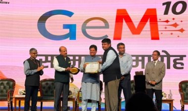 छत्तीसगढ़ को ‘GeM सस्टेनेबल प्रोक्योरमेंट अवार्ड’, शासकीय खरीदी दोगुनी होकर ₹3,935 करोड़ पहुंची