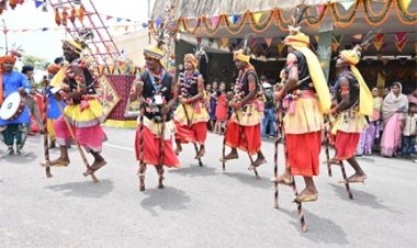 छत्तीसगढ़ के पहले पर्व हरेली पर मुख्यमंत्री निवास में सजी लोक संस्कृति की जीवंत झांकी