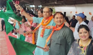 रामलला दर्शन के लिए राजनांदगांव से अयोध्या धाम रवाना हुई विशेष ट्रेन, श्रद्धालुओं में उत्साह