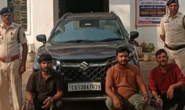 रायगढ़ से चोरी, रायपुर में सौदा; पुलिस ने सुलझाया ट्रेलर डाला कांड
