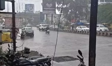 भारी बारिश से मनेंद्रगढ़ में पुलिया टूटी