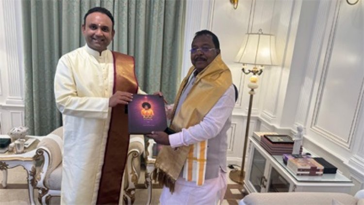 छत्तीसगढ़ के कृषि मंत्री ने सत्य साई ग्राम का किया दौरा