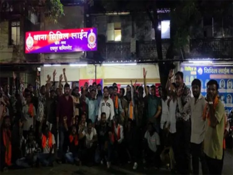 माता सीता पर कथित टिप्पणी, रायपुर में हंगामा