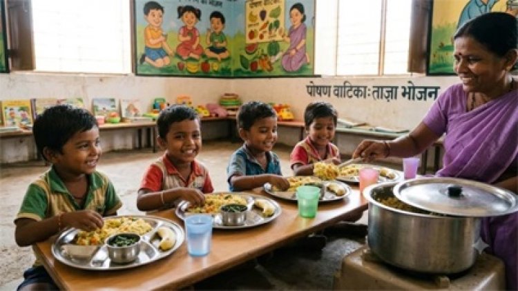 पोषण वाटिका से बदलेगी आंगनबाड़ियों की तस्वीर