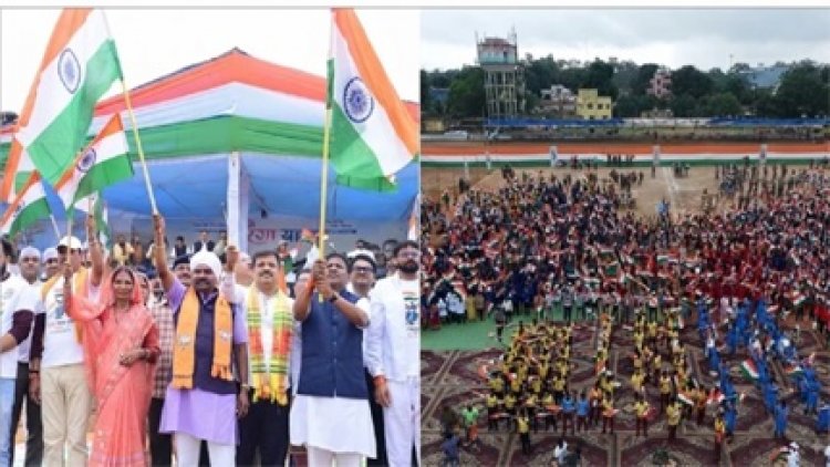तिरंगे की शान में एकजुट बस्तर, माओवादी हिंसा के शहीदों को श्रद्धांजलि