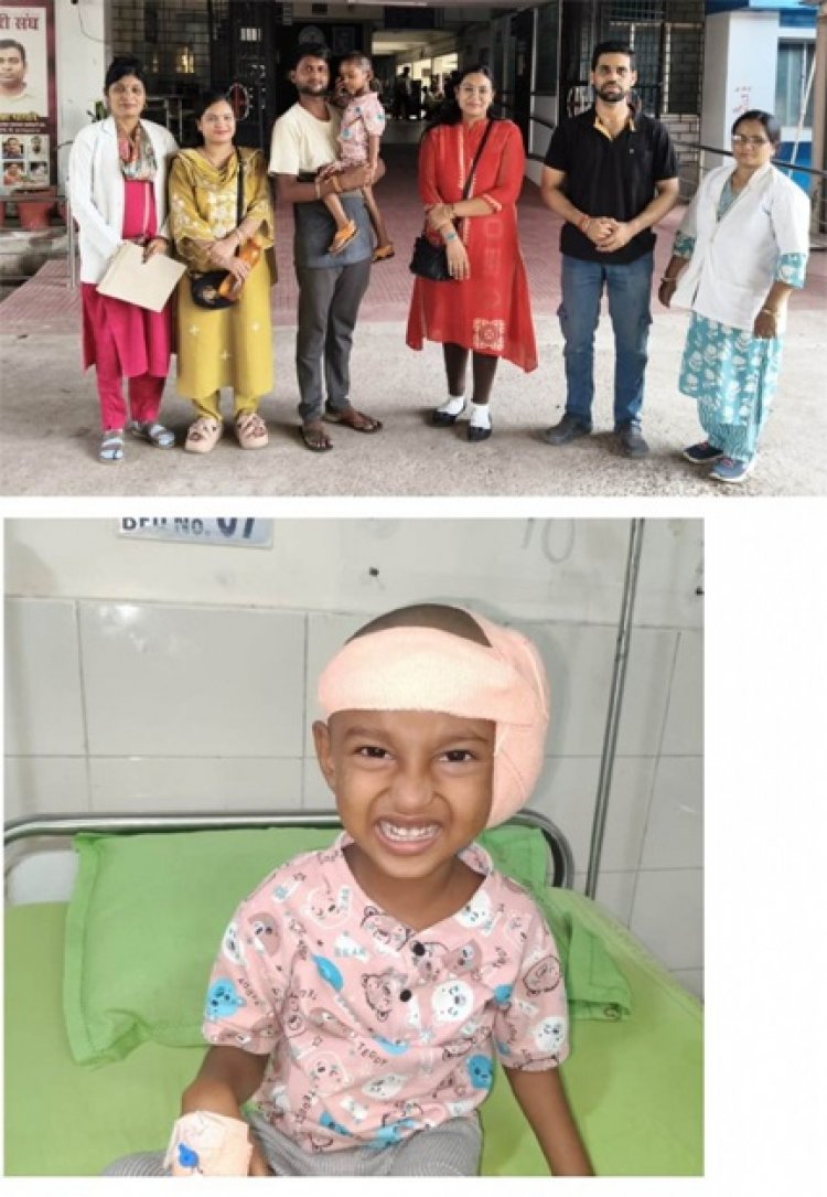 खामोशी की दुनिया में लौटे जिंदगी के सुर, राष्ट्रीय बाल स्वास्थ्य कार्यक्रम एवं मुख्यमंत्री चिरायु योजना ने मासूम बच्चे के जीवन में फिर से सुनने की खुशियां लौटाई