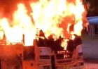 मंत्रालय कर्मचारियों से भरी बस में लगी आग, मची अफरा-तफरी