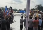 बढ़ते जलस्तर से गणेश विसर्जन रुका