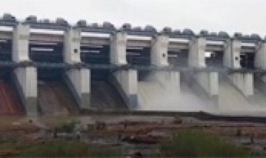 धमतरी में भारी बारिश से उफान पर नदियां