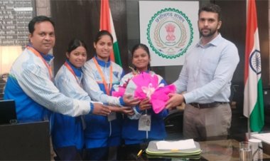 वित्त मंत्री ओ.पी. चौधरी के प्रोत्साहन से रायगढ़ की बेटियों ने अंतरराष्ट्रीय मंच पर बढ़ाया छत्तीसगढ़ का मान