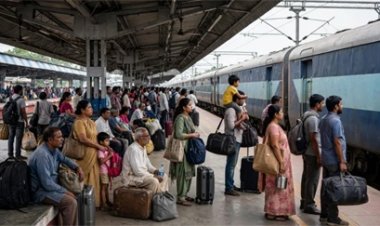 रायपुर में रेल यात्रियों की मुश्किलें बढ़ीं, ट्रेनें पैक