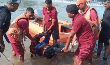 दुर्ग में हादसा: खारून एनीकट में बहे युवक का शव मिला