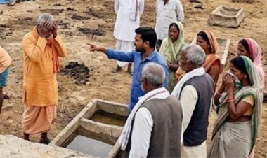 30 गायों की मौत, मौके पर पहुंचे अधिकारी