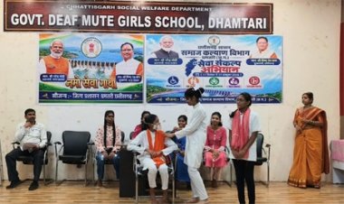 सेवा संकल्प अभियान: धमतरी में दिव्यांग बालिकाओं को अधिकारों के प्रति किया गया जागरूक