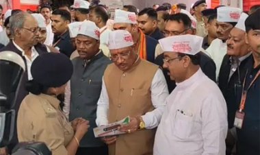 CM साय ने जाना रायपुर पुलिस का रोड सेफ्टी प्लान