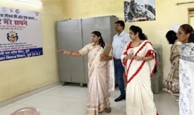 सखी वन स्टॉप सेंटर की व्यवस्थाओं का जायजा लेने पहुंचीं महिला आयोग अध्यक्ष डॉ. ममता साहू