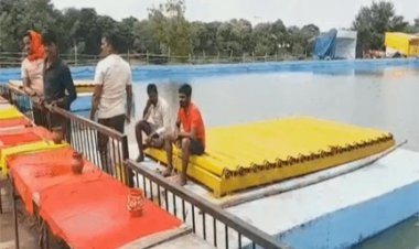 रायपुर में गणेश विसर्जन पर सख्ती