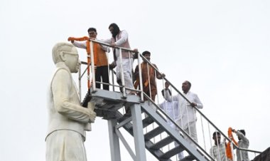 पंडित दीनदयाल उपाध्याय की जयंती पर वित्त मंत्री ओ.पी. चौधरी ने किया श्रद्धापूर्वक नमन
