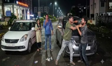 गाड़ी पार्किंग को लेकर होटल कारोबारी से विवाद