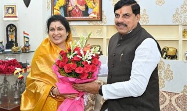 मुख्यमंत्री डॉ. यादव ने राज्यमंत्री कृष्णा गौर को दीं जन्मदिन की शुभकामनाएं
