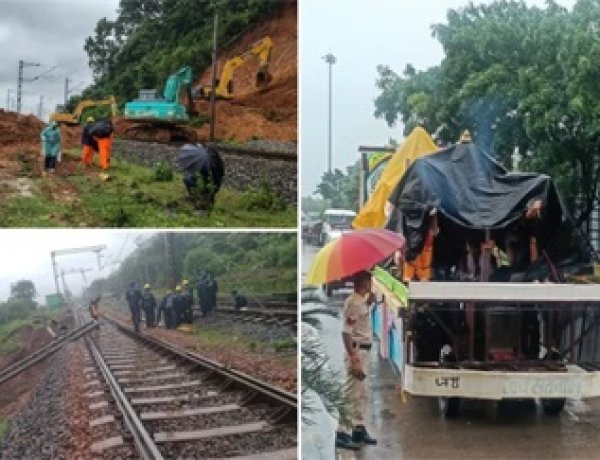 किरंदुल-कोतावालसा रेल लाइन पर बड़ा हादसा