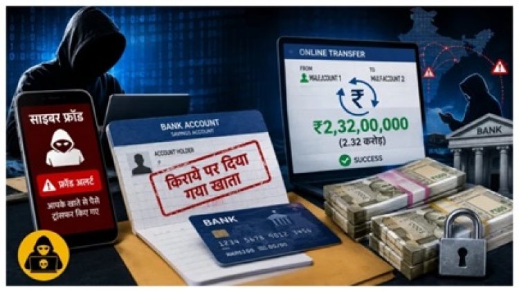 खाते किराए पर देकर बनते थे साइबर ठगी के मोहरे, बिलासपुर पुलिस ने किया भंडाफोड़