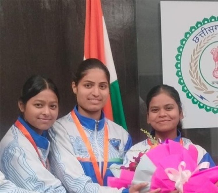 रायगढ़ की बेटियों ने अंतरराष्ट्रीय खेल मंच पर बढ़ाया देश का मान : वित्त मंत्री ओ.पी. चौधरी