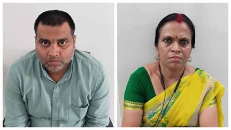 घूस लेते प्राचार्य और बाबू को ACB ने पकड़ा
