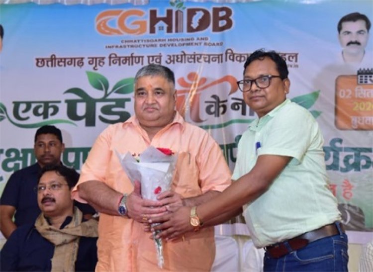 गृह निर्माण मंडल की आवासीय योजनाओं में चलेगा ‘एक पेड़ माँ के नाम’ अभियान