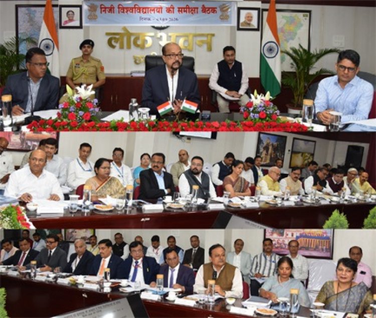 विद्यार्थियों का कल्याण और गुणवत्तापूर्ण शिक्षा हो विश्वविद्यालयों की सर्वाेच्च प्राथमिकता - राज्यपाल डेका