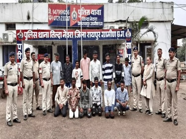 रायपुर में पुलिस का अभियान, 146 आरोपी गिरफ्तार