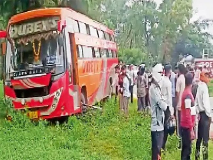 100 की रफ्तार में दौड़ी बस, छात्रा के साथ हादसा