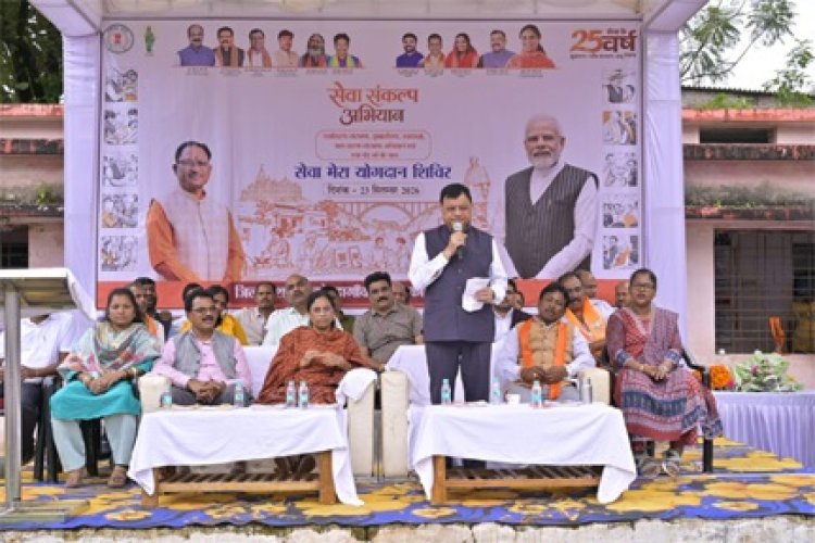 जनकल्याणकारी योजनाओं को अंतिम व्यक्ति तक पहुंचाना अभियान का उद्देश्य : प्रभारी मंत्री लखन लाल देवांगन