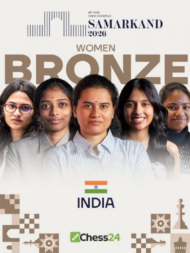 शतरंज की बिसात पर भारत का डबल धमाका, ओपन में रजत और महिला वर्ग में कांस्य पदक