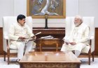 प्रधानमंत्री मोदी से मुख्यमंत्री डॉ. यादव ने की आत्मीय भेंट